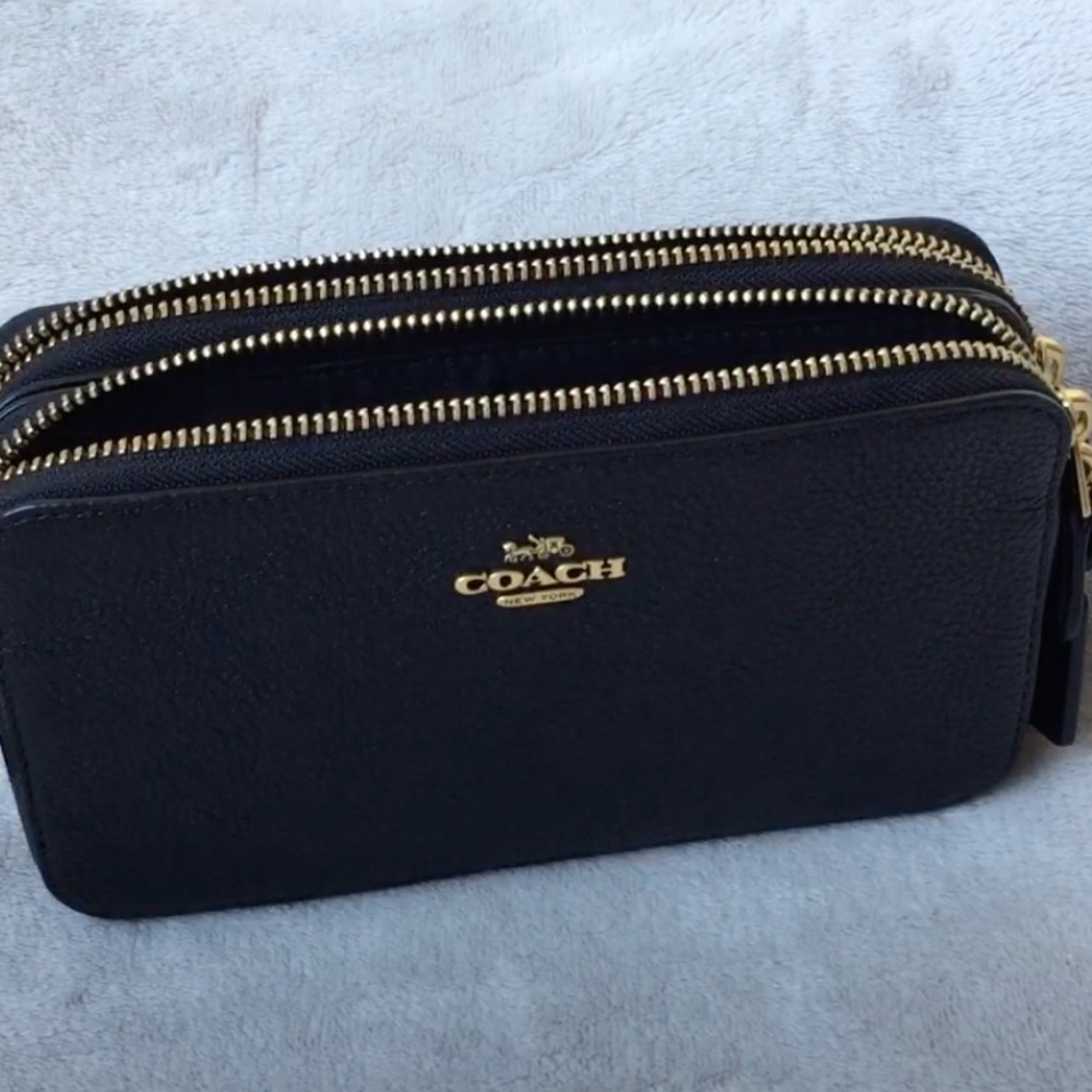 NWOT Coach Leather Kira Crossbody